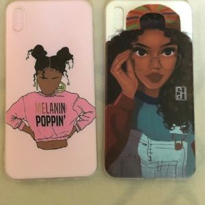 Lot of (2) iPhone XS Max phone case .